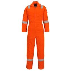 Portwest - Combinaison de travail résistante aux flammes légère et antistatique Orange Taille 4XL - XXXXL orange 5036108228737_0
