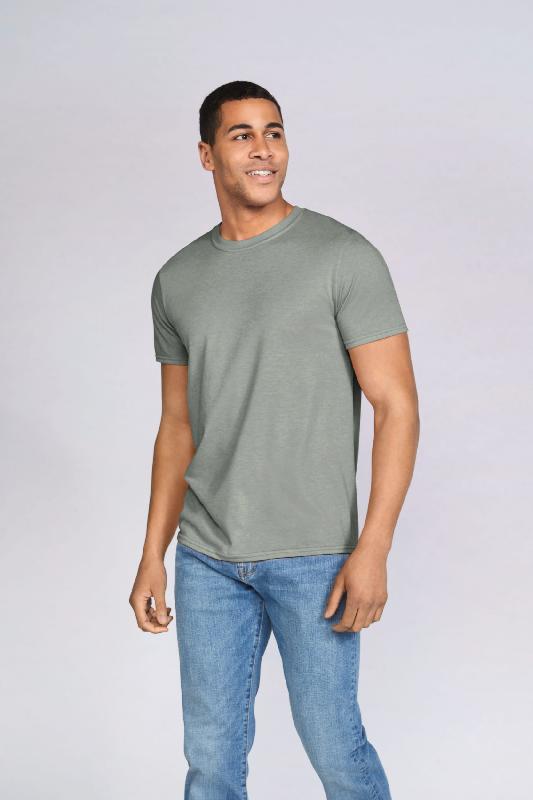 T-shirt homme col rond Softstyle -  Réf: GI6400_0