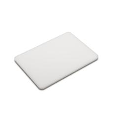 Aro Planche à découper, PE, 28 x 20 x 1 cm, blanc - blanc plastique polypropylène 966271_0
