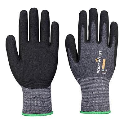 ECOLOGIQUE : 12 paires de gants de manipulation générale PET recyclé SG Grip15 Eco Nitrile - GMGGRNR-PW04/RCREU_0