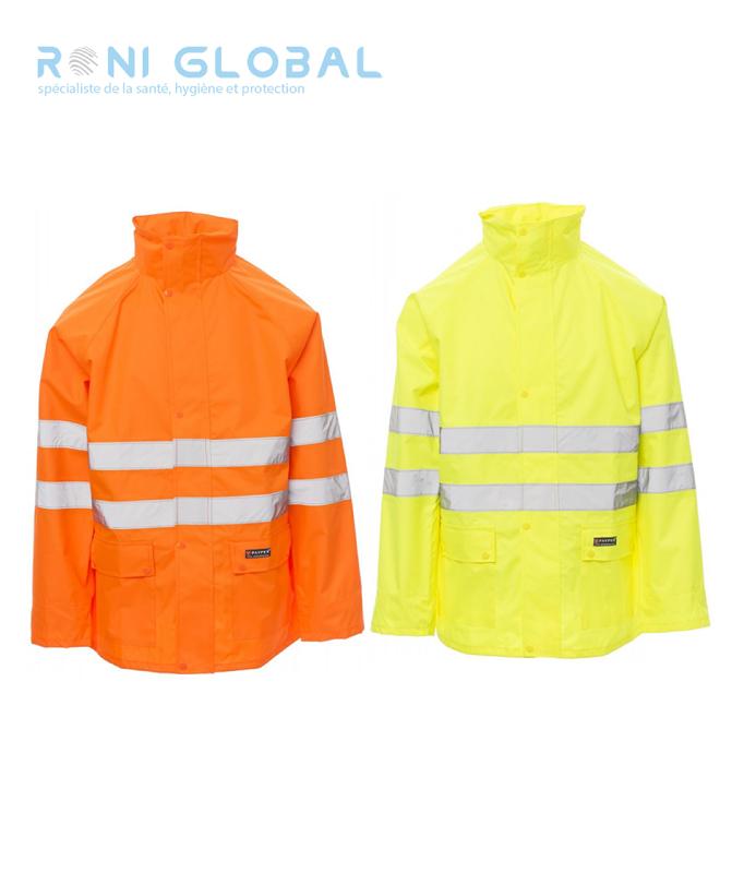 VESTE HAUTE VISIBILITÉ ANTI-PLUIE - HURRICANE PAYPER_0