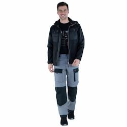Lafont - Pantalon de travail RULER Gris / Noir Taille S - S gris 3609702956881_0