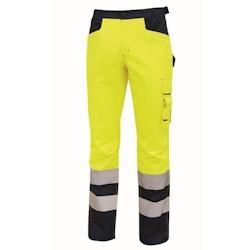 U-Power - Pantalon jaune haute visibilité LIGHT Jaune Taille 4XL - XXXXL 8033546385180_0