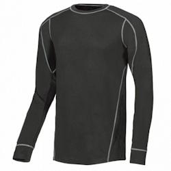 U-Power - Tee-shirt chaud noir ALPIN Noir Taille S - S 8033546172971_0