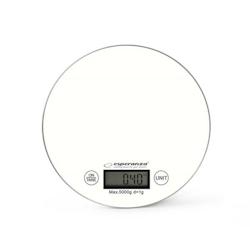 Balance de cuisine   EKS003W Blanc 5 kg usage non-intensif Esperanza - 3666749629185_0