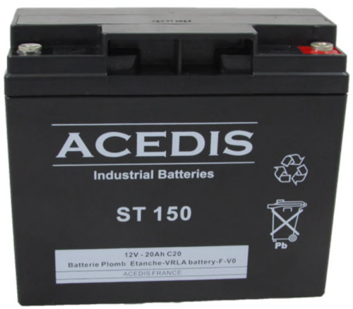 Batterie ACEDIS ST 150 12v 20ah_0