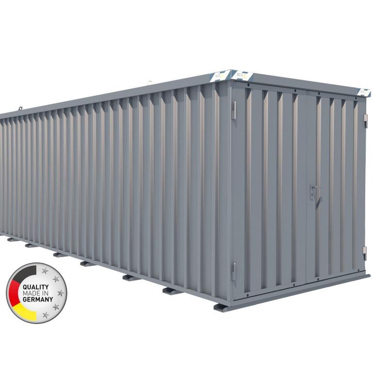 Container chantier - conteneur de stockage 5m - bungalow galvanisé démontable - made in germany marque at outils -  sc-5_0