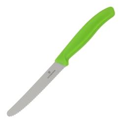 Couteau à tomate lame dentée Victorinox vert 11cm - vert CP843_0