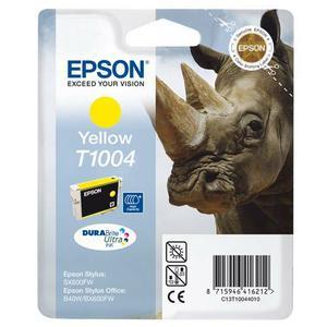 Epson cartouche jet d'encre durabrite ultra jaune (hc) ''rhinocéros'' (t1004) - c13t10044010_0