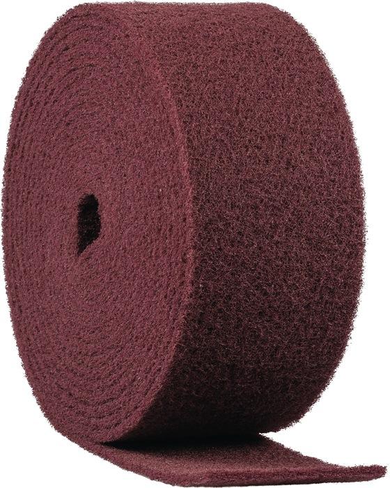 Rouleau abrasif en non-tissé NRO 400 longueur 10 m largeur 100 mm very fine brun rouge KLINGSPOR_0