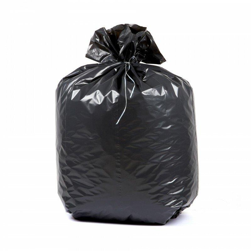 Sacs poubelle 100L ou 130 L noir - rouleau de 25 sacs - Contenances : 130L_0