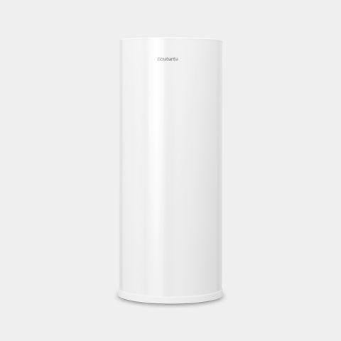 Distributeur de papier hygiénique Brabantia ReNew White - 3 rouleaux - Design minimaliste et hygiénique_0