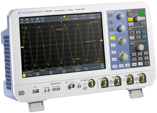 Oscilloscope 4 voies avec options k0 et b242 ... - testoon deals - produit de démo re - R&SRTM3004-TTD_0