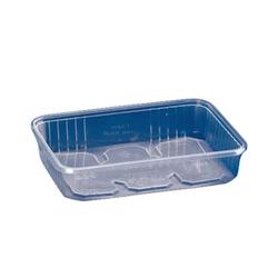 Barquette 500 cc en plastique PP micro-ondable avec couvercle séparé par 300 - transparent plastique polypropylène ECO500X300_0