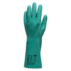 Coverguard - Gants de protection chimique en nitrile longueur 35cm EUROCHEM NI550 (Pack de 12) Vert Taille 9 - 5450564064980_0