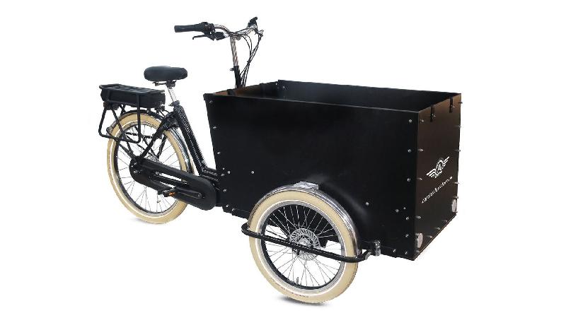 Triporteur Amsterdam Air eDrive - Grand coffre, 4 enfants, moteur Bafang Max M400_0