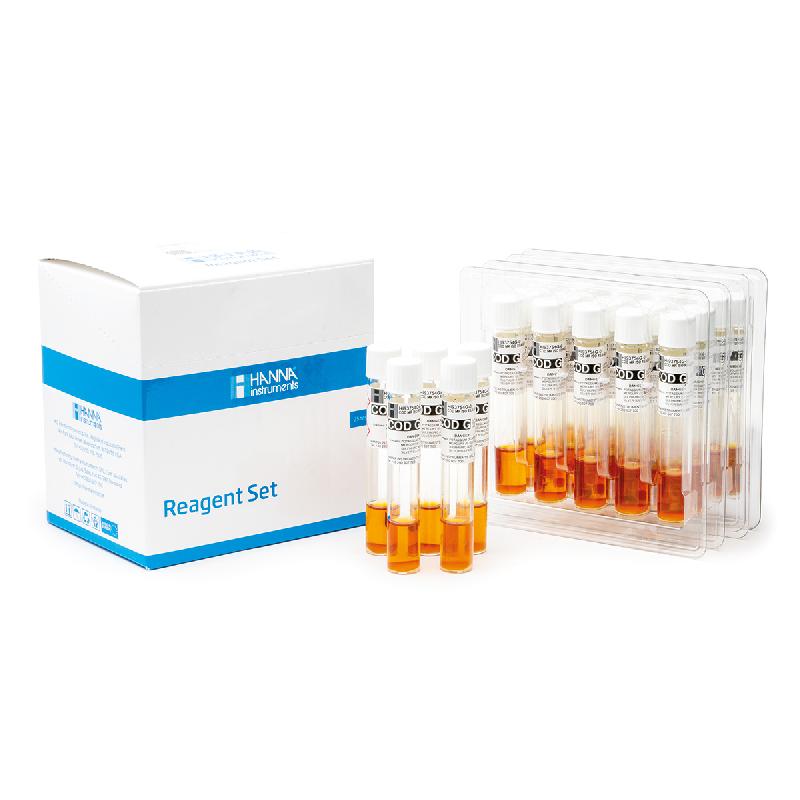 Tubes DCO, 0 à 1500 mg/L, méthode ISO 15705, 25 tubes - HI93754G-25_0