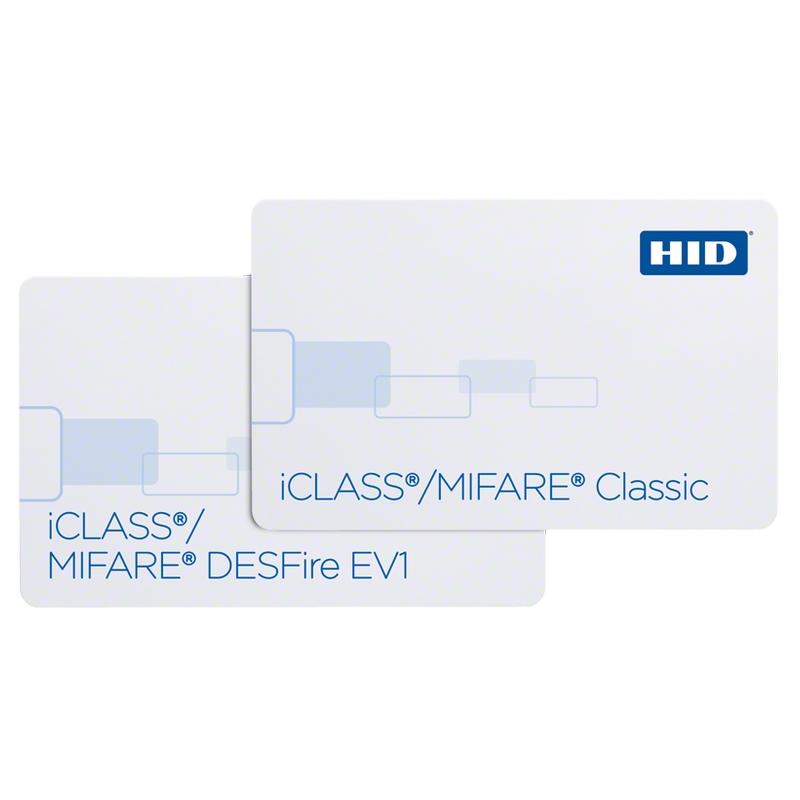 Carte HID 2420 iClass® 2k + MIFARE Classic® 1K - 2420_0