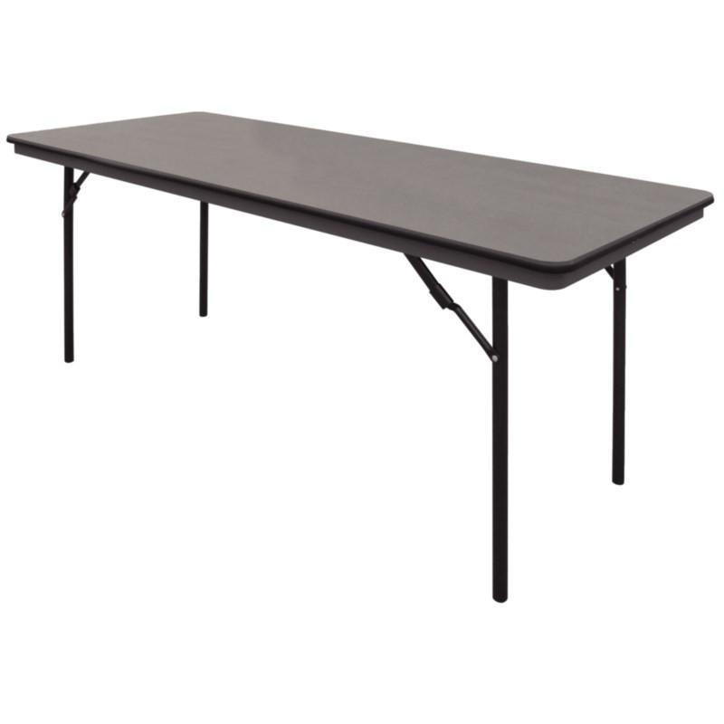 TABLE PLIABLE - 183 CM - NOIR PROFESSIONNEL_0