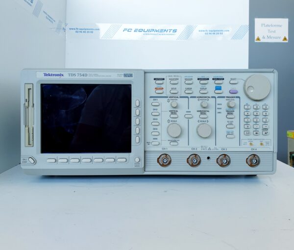 Tds754d - oscilloscope numerique au phosphore - tektronix - 500 mhz - 4 ch_0