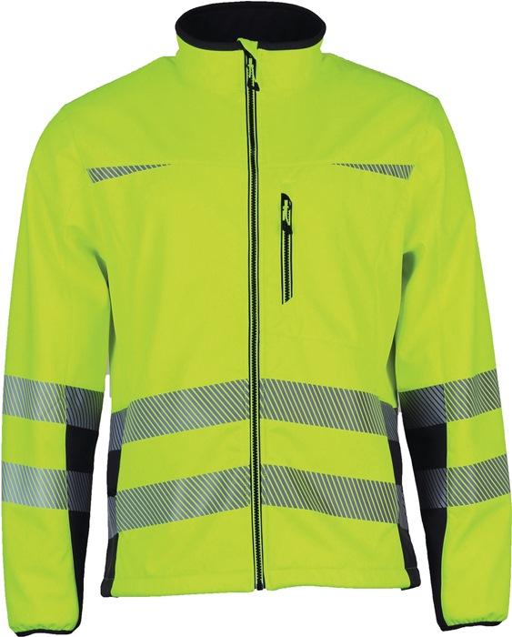 Veste softshell de signalisation Prevent® Trendline taille M jaune/noir 100 % PES PREVENT TRENDLINE_0