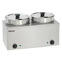 Bartscher Bain marie inox 6,5 L x 2 Bartscher - inox 606065_0