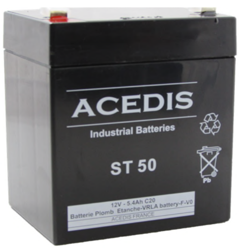 Batterie ACEDIS ST 50 12v 5,4ah_0