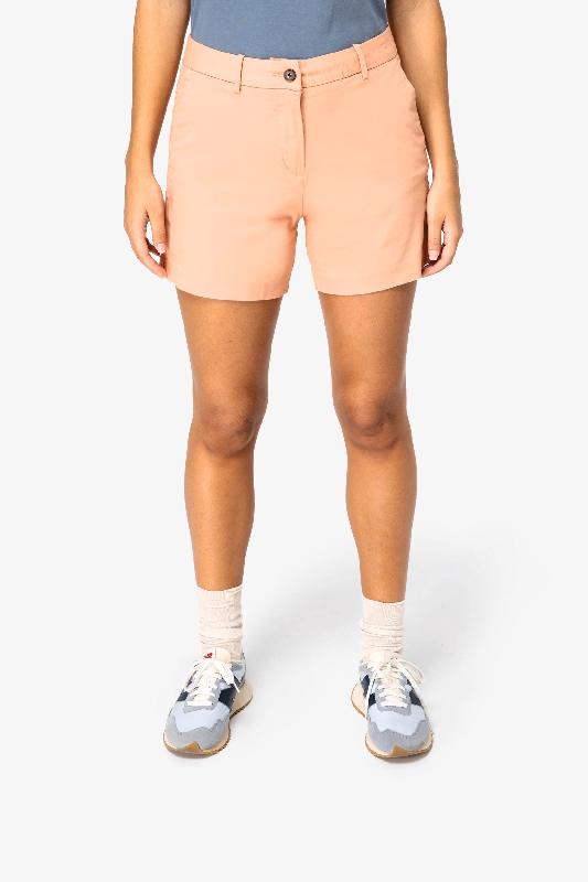 Bermuda chino écoresponsable femme -  Réf: NS739_0