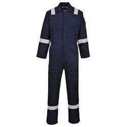 Portwest - Combinaison de travail résistante aux flammes légère et antistatique Bleu Marine Taille L - L bleu 5036108183098_0