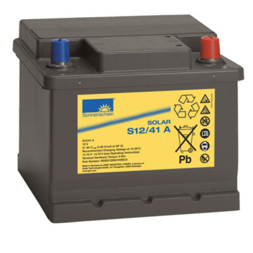 Batterie gel 12 v 41 ah S12/41A solar SONNENSCHEIN_0