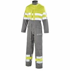 Cepovett - Combinaison avec 2 Zip Silver Tech 260 CP Jaune / Gris Taille XL - XL jaune 3184373272961_0