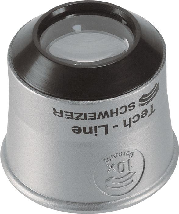 Loupe d'horloger Tech-Line agrandissement 8x D. De lentille 22,8 mm SCHWEIZER_0