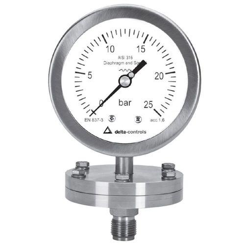 Manomètre différentiel SG DELTA-MOBREY - Acier inoxydable - Norme EN837_0