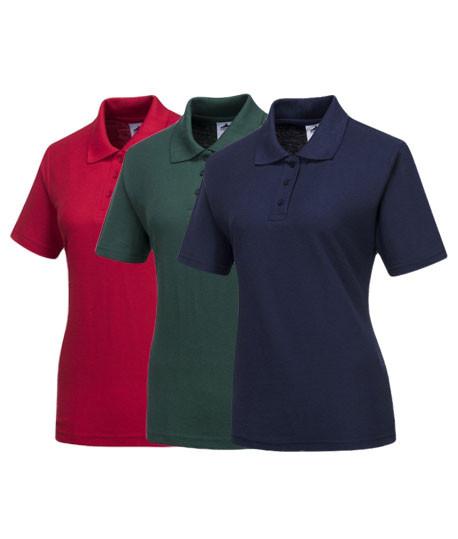 Polo de travail femme, Coloris : Noir, Taille : S_0