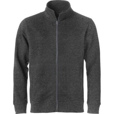 CLIQUE Sweatshirt zippée homme Anthracite Chiné XL_0