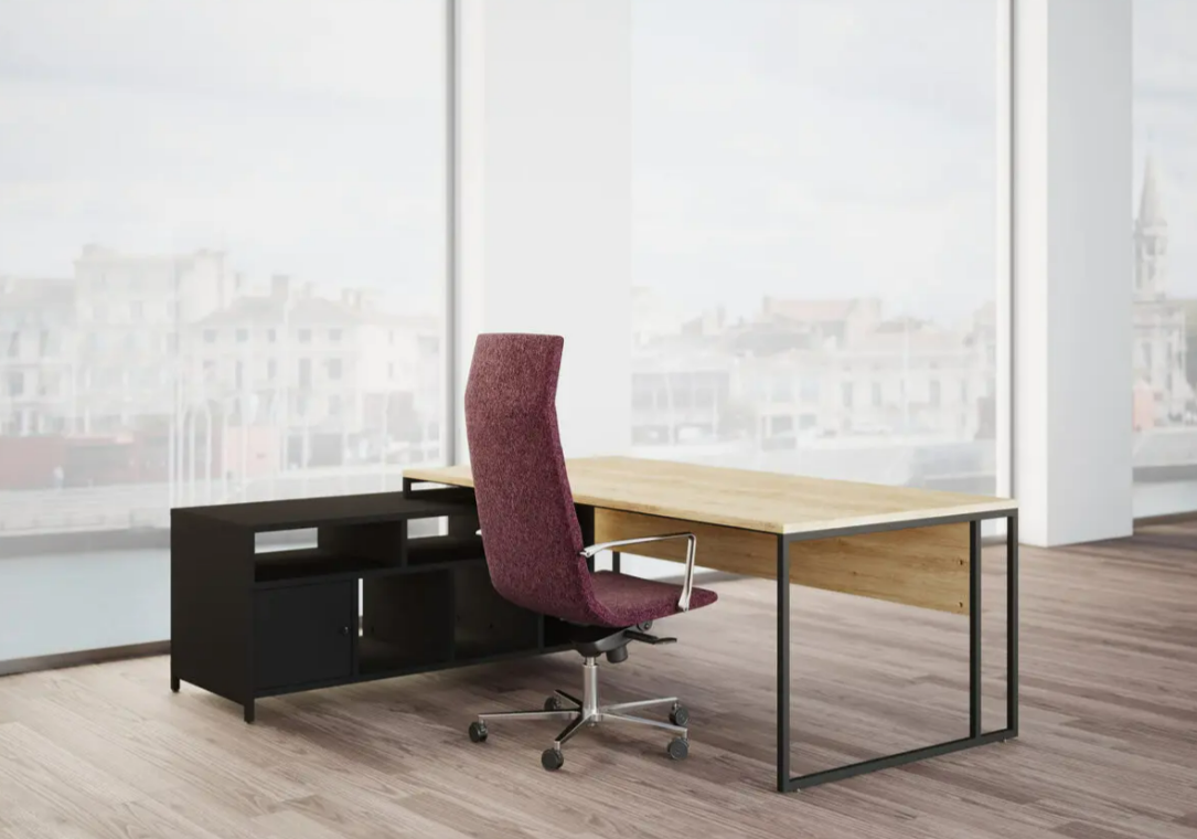 Bureau de direction élégant et ergonomique pour gestion professionnelle_0