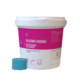 BLOCWAY  Biotraitement des urinoirs - 4 x 60 pastilles, Original_0