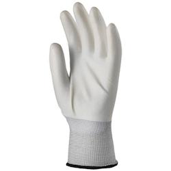 Coverguard - Gants manutention blanc en polyester enduit PU EUROLITE 6020 (Pack de 10) Blanc Taille 7 - 3435241060174_0
