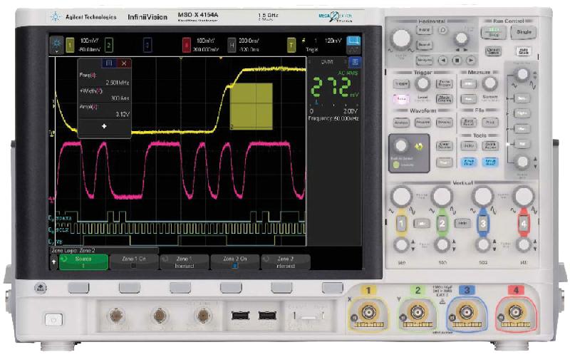 DSOX4104A | Oscilloscope numérique 4 voies 1 GHz, avec mémoire 4 MPts_0