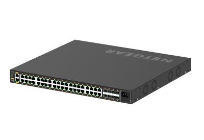 Netgear GSM4248PX-100EUS commutateur réseau Géré L2/L3/L4 Gigabit Ethernet (10/100/1000) Connexion Ethernet, supportant l'alimentation via ce port (PoE) Noir_0
