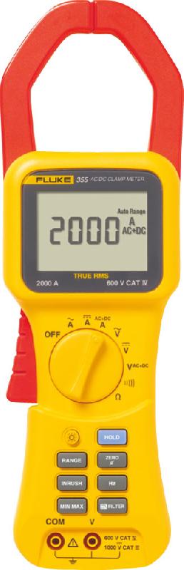 FL355 | Pince multimètre TRMS AC / DC 2 000 A, avec mesures de tension et de résistance_0