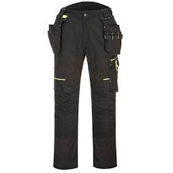 Portwest - Pantalon de travail holster ECO Stretch WX3 Noir / Jaune Taille 46 - 36 noir T706BKR36_0