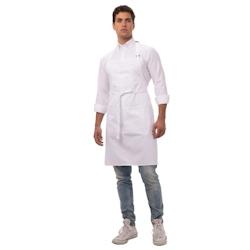 Tablier bavette Chef Works blanc - A923_0