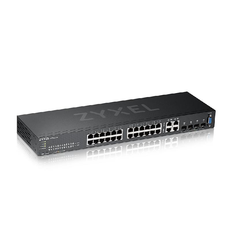 Zyxel GS2220-28-EU0101F commutateur réseau Géré L2 Gigabit Ethernet (10/100/1000) Noir_0