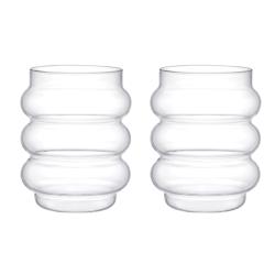 Aulica Verres A Eau Bulle 400Ml - Lot De 2 - verre 3701503037759_0