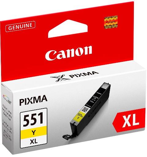 Canon CLI-551XL Y w/sec cartouche d'encre Original Jaune 1 pièce(s)_0