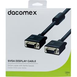 DACOMEX Cordon SVGA avec ferrites - 1,8 m - DAC-199033_0