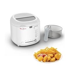 Moulinex Af203110 Uno Friteuse électrique, Hublot De Contrôle, Capacité 1 Kg De Frites, 4 Personnes, Thermostat Réglable, Co - 3045386381791_0