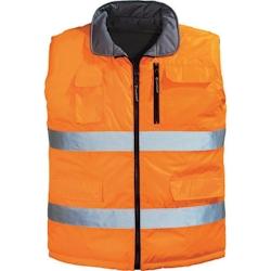 Coverguard - Gilet de travail sans manches réversible HV orange HI-WAY classe 2 Orange Taille XL - XL orange 3435241700360_0