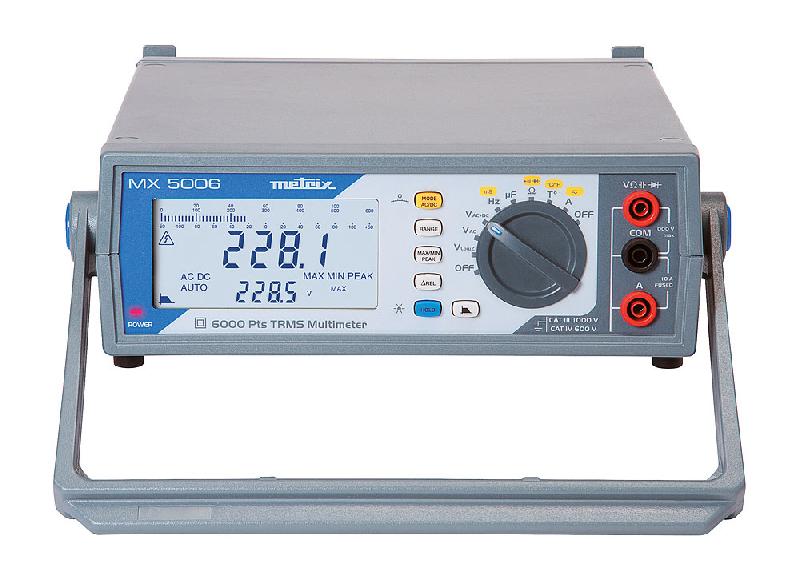 MX5006 | Multimètre numérique de table TRMS 6 000 points_0